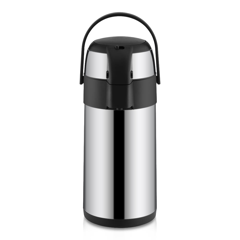 STAINLESS STEEL 3L/5L  AIRPOT HOT TEA COFFEE DRINKS VACUUM FLASK THERMOS JUG 