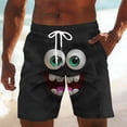 thumbnail image 2 of Vetsdori Mens Beach Shorts Summer Funny Dry Fit Short Pants Pocket,Swim Trunks Casual Elastic Waist Shorts for Men Ropa,Size S, 2 of 6