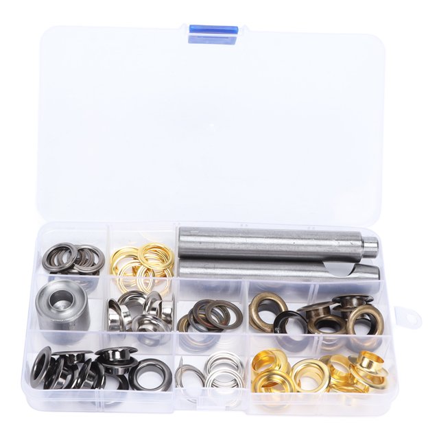 Kit de herramientas con ojales, juego de herramientas con ojales de Metal galvanizado grande de 12mm, decoración artesanal, equipo de oficina