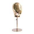 thumbnail image 2 of EHJRE Hat Display Stand Mannequin Head Model Adjustable Height Metal Base Height 45-58cm for Shopping Mall Salon Business Hats Caps gold, 2 of 8