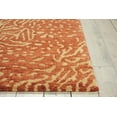 thumbnail image 3 of Nourison 2'3" x 8' Tahoe Modern Rust/Beige Runner Rug, 3 of 5