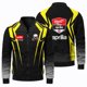 thumbnail image 4 of Nueva chaqueta de manga larga con estampado 3D de carreras Aprilia para hombre, para deportes al aire libre, ciclismo, estilo hip hop callejero, chaqueta con cuello redondo y cremallera, 4 of 4