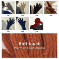 thumbnail image 2 of Minnieouse Guante tejido para mujer para otoño e invierno, guantes cálidos para mantener el calor, mitones para pantalla táctil, Protector de manos para guantes y mitones Beige Minnieouse AP013307-02, 2 of 6
