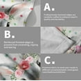 thumbnail image 5 of Happy Easter Bath Hand Towels 2 Pack Mr & Mrs. Rabbits Kitchen Tea Dish Towels 18"x26" Cute Bunny Spring Holiday Soft Absorbent Washcloths for Yoga Gym Bath Shower, 5 of 8