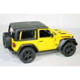 thumbnail image 3 of 2018 Jeep Wrangler Rubicon Hard Top Yellow - Kinsmart P/B, 3 of 9