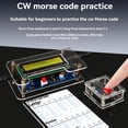 thumbnail image 6 of CW Decoder Morse Code Reader Kit Morse Code Decoder Components DIY Electronic Component Kit, 6 of 10