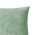 thumbnail image 4 of Thanksgiving Wreath 2024 Home Decor Wivi Solid Chenille Decorative Pillow Set, Green, 18" x 18", 2 Pieces, 4 of 5