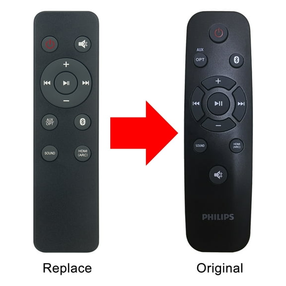 New Replace remote control fit for Philips