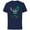 Navy, variant on Disney Stitch 4-Leaf Clover Pot of Gold St. Patrick's Day - Short Sleeve Cotton T-Shirt for Adults - Customized-Athletic Heather