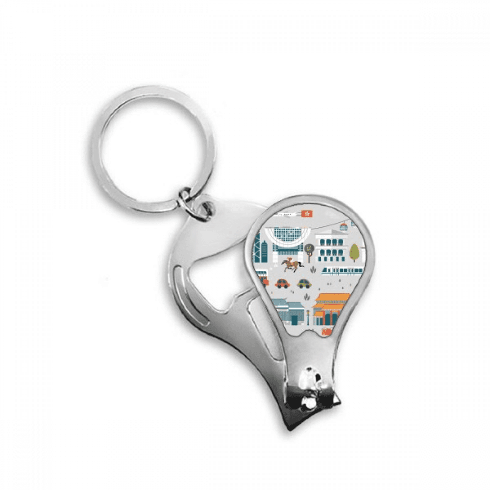 Hong Kong Valuable Visiting Things Fingernail Clipper Cutter Opener Key
