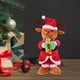 thumbnail image 5 of EeaseMX Muñeco de peluche animado, adorable peluche de alce navideño, juguete musical con sonido, muñeca de música eléctrica, regalo para niños, decoración del hogar sin batería, 5 of 7