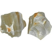 Lace Agate Crystal Raw Stones (2 Pieces)