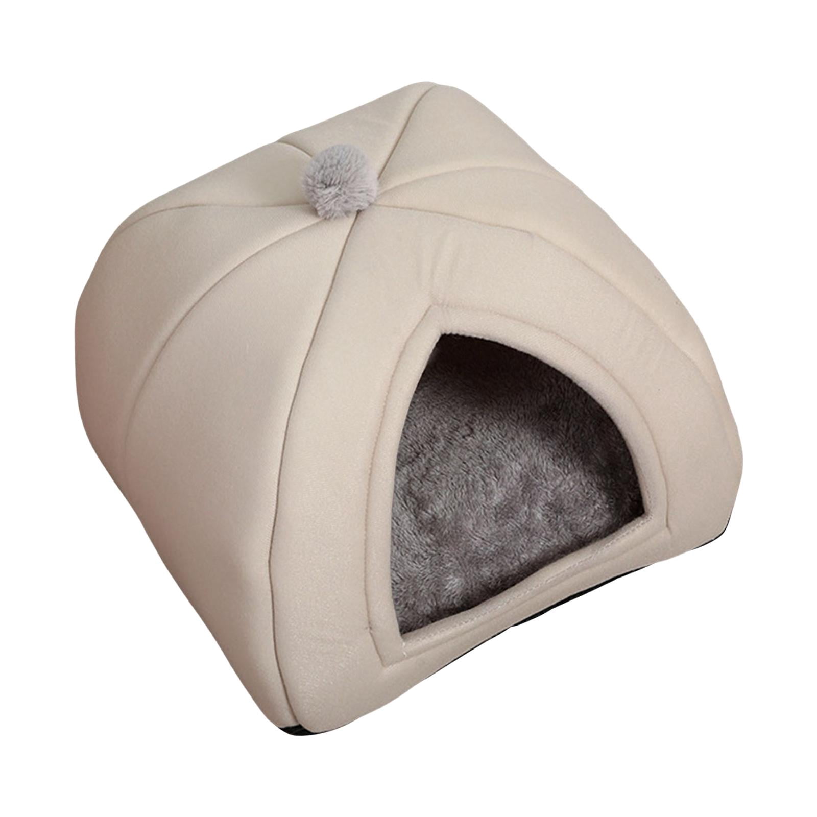 Best Pet Supplies Haustierzelt Größe XL – Weiches Zeltbett Für Hunde & Katzen, Kariertes Leinen