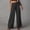 Black, variant on Mgmyaa Women's Wide Leg Pants High Elastic Waist Office Work Trousers Pockets Stretch Comfort Cargo Pants