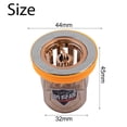 thumbnail image 2 of Way Valve Shower Drainer Floor Drain Anti Drain Cover Sewer Strainer, 2 of 7
