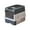 Gray1, variant on Mjers Cat Litter Box with Scoop Large Foldable Litter Box with Lid Front Entry Top Exit Kitty Box