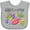 AC-Heather Grey, variant on Inktastic Gigi's Little Jellybean Cute Easter Candy Boys or Girls Baby Bib