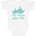 thumbnail image 3 of Inktastic My Nonna Loves Me Boys or Girls Baby Bodysuit, 3 of 5