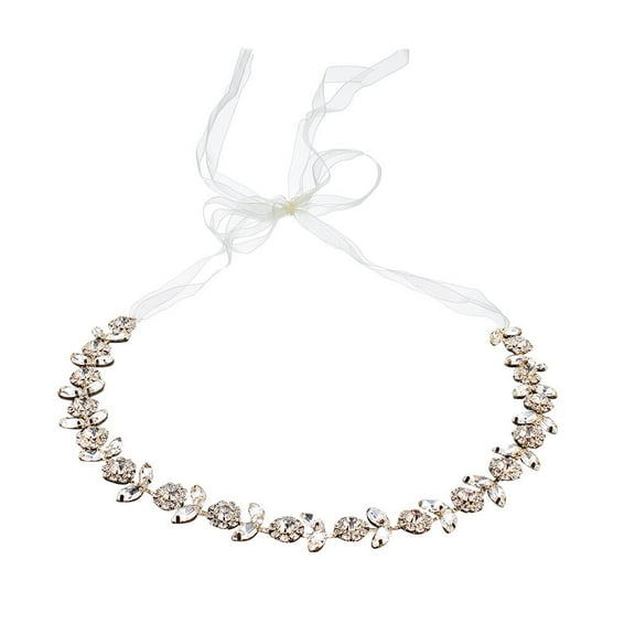 WORGEOUS Bridal Belt Belts for Dress Wedding Veil Bride Rhinestones Women