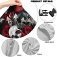 thumbnail image 6 of XYZCANDO Rose Skull Gaming Chair Cover Stretchy Stretchable Elastic Easy to Clean Gaming Chair Covers Set 4 Pieces Slipcovers All-Season Weather Resistant Non-Skid, 6 of 7