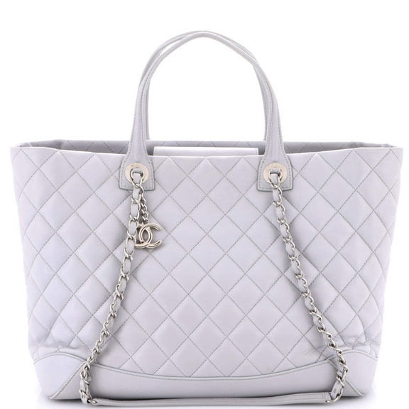 Pre-Owned Easy Shopping Tote Quilted Calfskin Large By Rebag