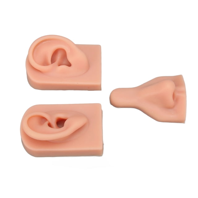Modelo De Práctica De Perforación Suave, Modelo De Práctica De Perforación De Silicona, Material Didáctico De Simulación, Portátil Reutilizable Para La Escuela ANGGREK Color de piel claro