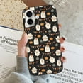 thumbnail image 6 of Compatible with Iphone 16 Case - Cute Soft Cute Cartoon Ghost Halloween Silicone Case Compatible with Iphone 16 Phone Case for Women Men, 6 of 6