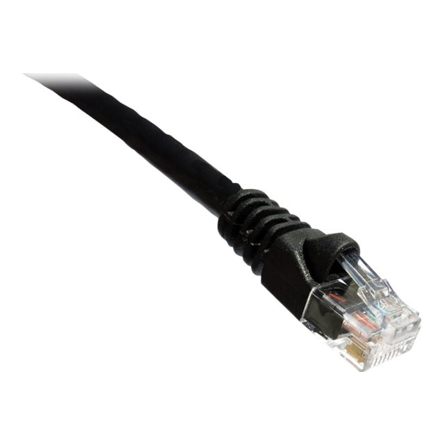 Axiom - Patch cable - RJ-45 (M) to RJ-45 (M) - 100 ft - UTP - CAT 6a - IEEE 802.3an - molded, snagless, stranded - black