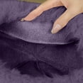 thumbnail image 4 of SYMOID Womens Faux Faux Fur Bucket Hat - Warm Purple, One Size Fits Most, Chic Cold Weather Winter Headwear,Size Free Size, 4 of 4