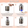 thumbnail image 4 of Electric Makeup Brush Cleaner, Makeup Brush Cleaner Machine With Brush Clean Mat, Automatic Cosmetic Brush Cleaner Tools, 4 of 5