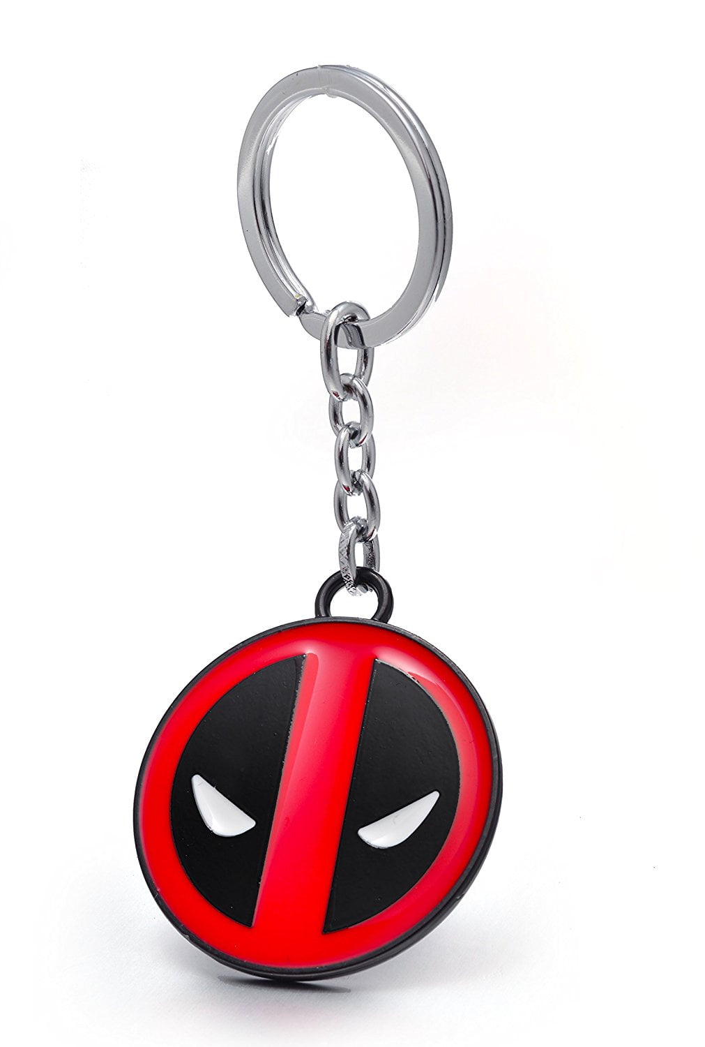 Marvel Superhero Deadpool Logo Alloy Key Chains Keychain Keyfob Keyring 
