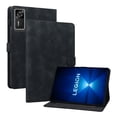 thumbnail image 2 of FJLBDE Case for Lenovo Legion Pad Y700 Gen 4 8.8 inch, Embossed Flower PU Leather Flip Wallet Folio Stand Cover, Black, 2 of 7