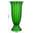 thumbnail image 3 of Japceit Rippled Vase, Floral Decor Tabletop Vase, Bedroom Home Flower Arrangement, Roman Style Ribbed Glass Vase, Modern Centerpiece, 3 of 7