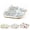 Grey, variant on Women's Fashion Dad Sneakers - Comfortable and Breathable Trainers with Shallow Mouth -Height Increasing Platform - Summer