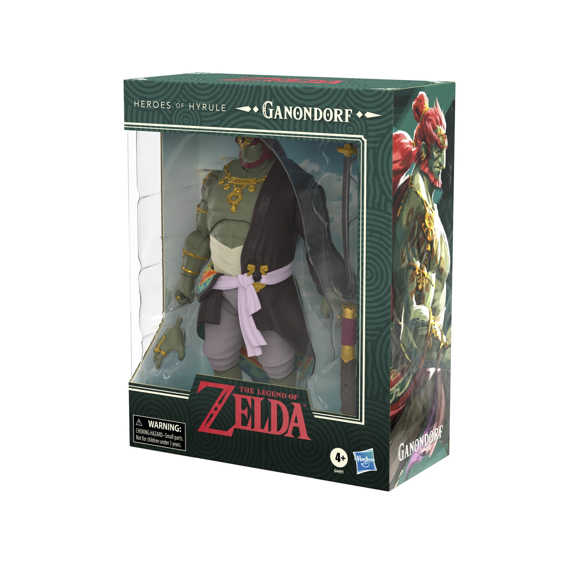The Legend of Zelda Heroes of Hyrule Ganondorf, The Legend of Zelda: Tears of the Kingdom Action Figure (6 in.)