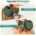 thumbnail image 4 of Neck Massager with Heat Hand Shoulder Back Massage with Fingers Bionic Heated Masseur Dos Et Cou For Pain Relief Palm Massager, 4 of 6
