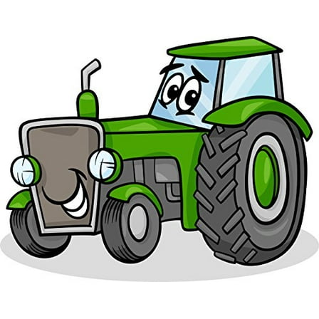 Tractor Edible Icing Image for 1/4 sheet cake