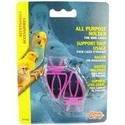 Living World All Purpose Holder for Bird Cages - Plastic
