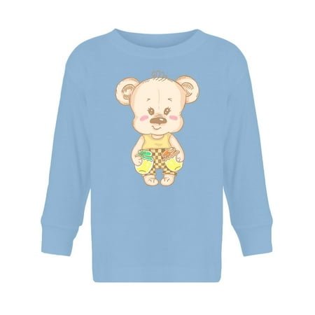 

Cute Teddy Bear With Honey Long Sleeve Toddler -Image by Shutterstock 2 Toddler