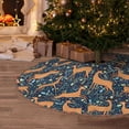 thumbnail image 5 of Defioc Reindeer for Christmas Tree Skirt Snowman Xmas Tree Skirt Farmhouse Christmas Decorations Tree Mat for Holiday Party Decor-36", 5 of 6