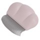 thumbnail image 5 of Peine de concha de gato para quitar el pelo flotante, depilación corta y larga para mascotas, peine de concha de masaje, color rosa, 5 of 12