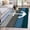 Blue, variant on Nautical Anchor Area Rug 4x6 Washable Rug Non Slip Red Brown Retro Gradient Wooden Grain Large Area Rug Indoor Floor Carpet for Entryway Bedroom Kitchen Living Room Home Office Dining Room Nursery