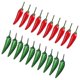 thumbnail image 1 of Simulation Chili Model Artificial Resin Chili Peppers for Decor 20Pcs, 1 of 3