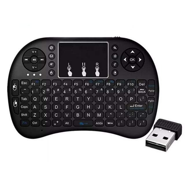 Teclado Inalámbrico Mini USB con Touchpad ADA 2.4 GHz