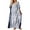 White, variant on Cogild Women Swimsuit Cover Ups Ethnic Short Sleeve V Neck Plus Size Beach Kaftan Dresses