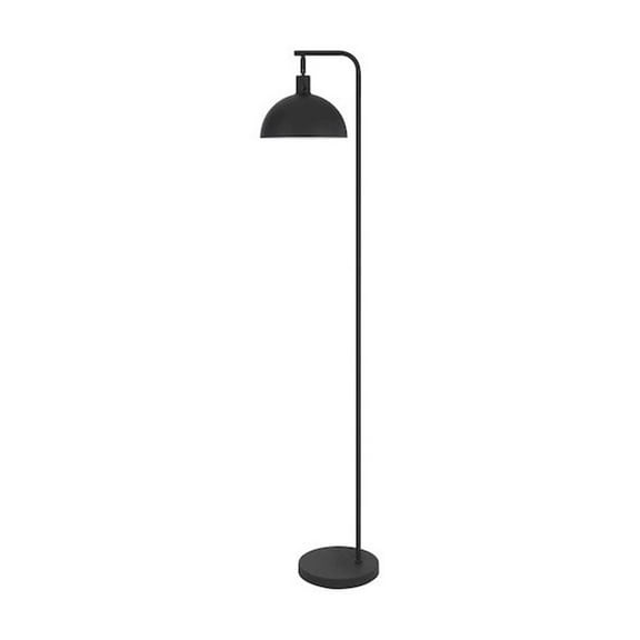 Cal Lighting 60 Watt Koepel Black Metal Hanging Floor Lamp with Dome Shade