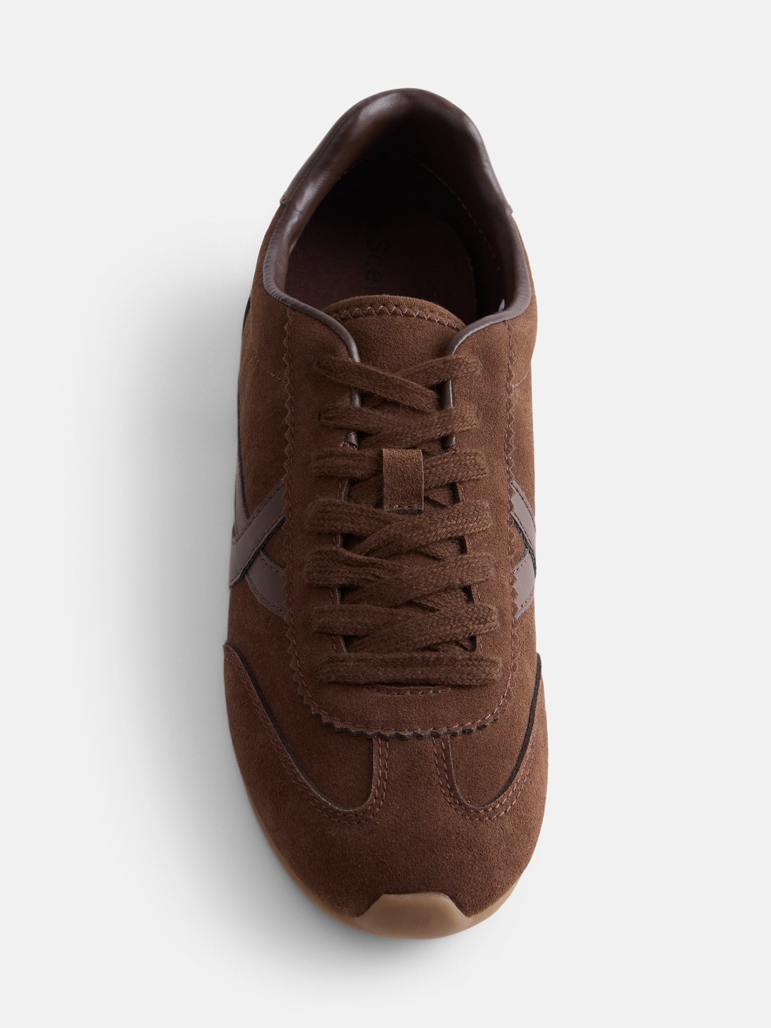 Scenario Women's Lace Up Low Profile Sneakers