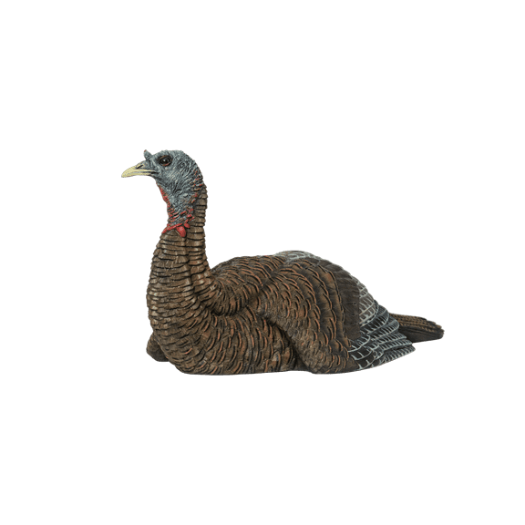 AVIAN-X LCD Laydown Hen Turkey Decoy | Durable Realistic Lifelike Collapsible Standing Hunting Decoy with Carry Bag & Stake, AVX8011
