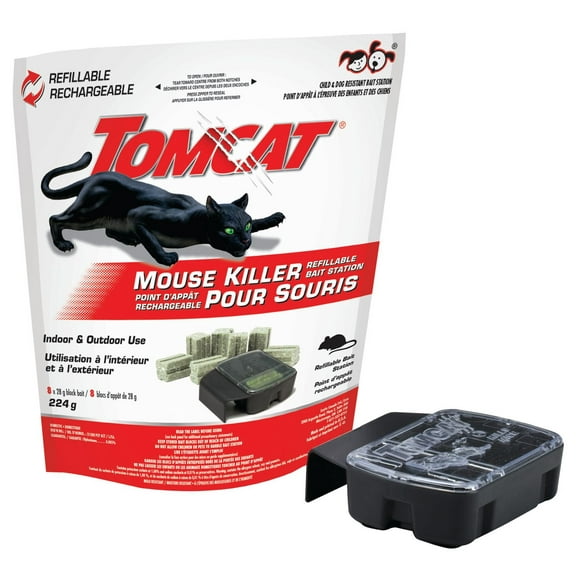 Tomcat Mouse Killer Refillable Bait Station