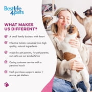 BestLife4Pets Cat Weight Gain & Hyperthyroidism - Safe and Effective Cat Appetite Stimulant, Thyroid and Metabolic Support